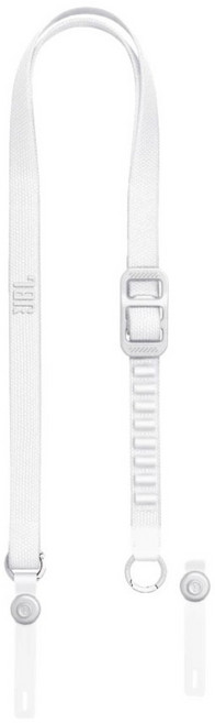 JBL 台灣公司貨 喇叭肩背帶, 白色, SHOULDER STRAP