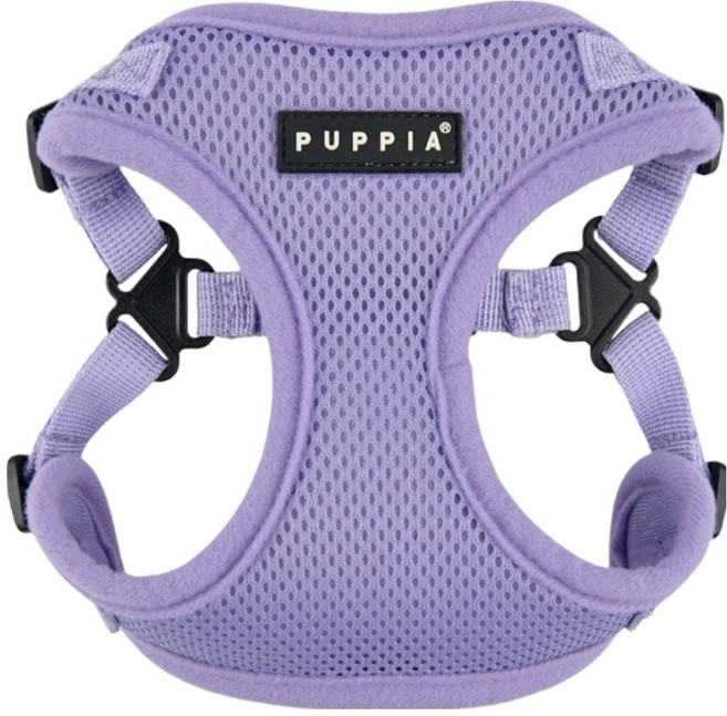 퍼피아 반려동물 크로스 통기성 좋은 메쉬 하네스 HC1533, 바이올렛, 1개