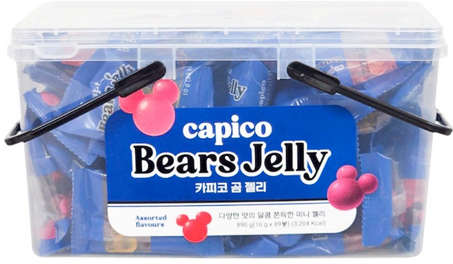 카피코 곰 젤리, 890g, 1개