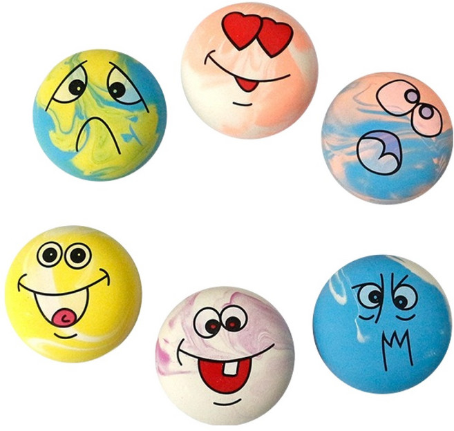 그린허그 강아지용 개신나 삑삑공 장난감 6종 세트 02 파스텔형, 혼합색상, 1세트