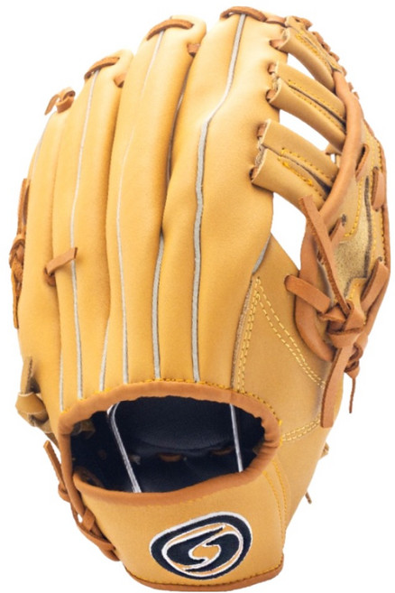 썬버드 소가죽 야구글러브 우투용 S203, 탄, 1개