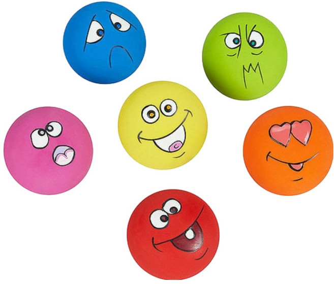 그린허그 강아지 개신나 삑삑공 장난감 6종 세트, 혼합색상, 1세트