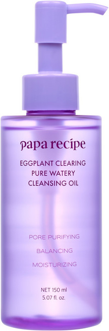 파파레서피 가지 모공 클리어링 퓨어 워터리 클렌징 오일, 1개, 150ml