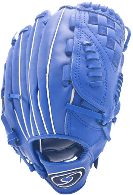 썬버드 소가죽 야구글러브 우투용 S201, 블루, 1개
