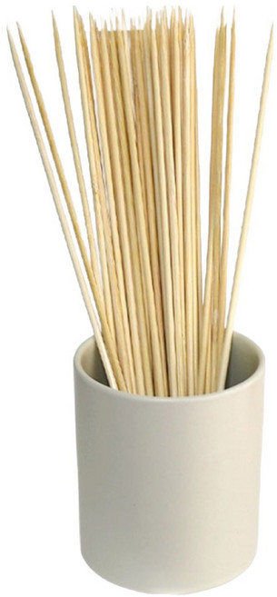 블룸엣홈 대나무 꼬지 어묵 오뎅 캠핑 스틱 15cm x 5mm, 1개, 100개입