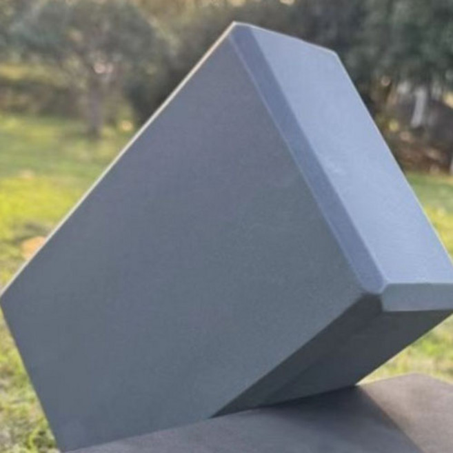 쿠쏘 필라테스 요가 스트레칭 초경량 EVA 블럭 120g, 그레이, 1개