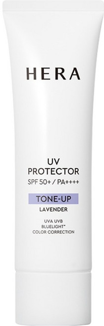 헤라 UV프로텍터 톤업 라벤더 선크림 SPF50+ PA++++, 1개, 50ml