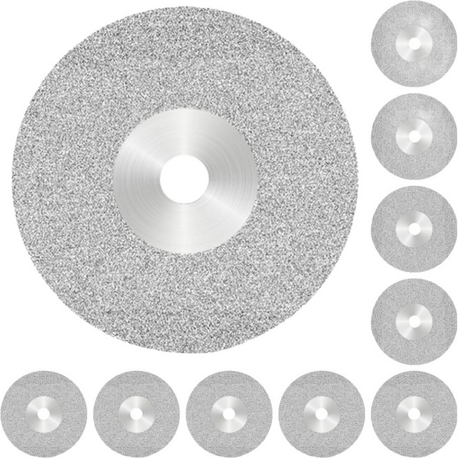 공구엔 미니그라인더날 디스크휠 16mm, 10개