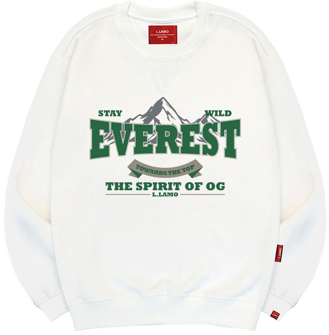 엘라모 남녀공용 터워즈더탑 맨투맨