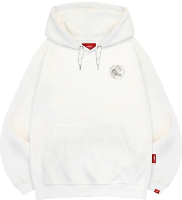 L.LAMO 男女通用波浪連帽衫