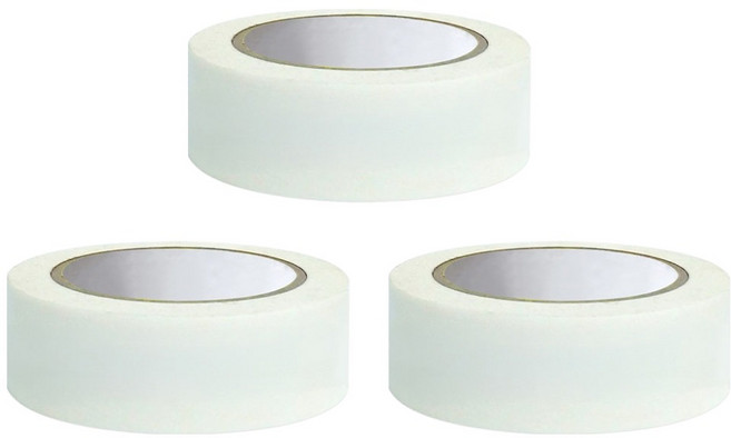 월드크린 마스킹 테이프 40mm x 20m, 3개