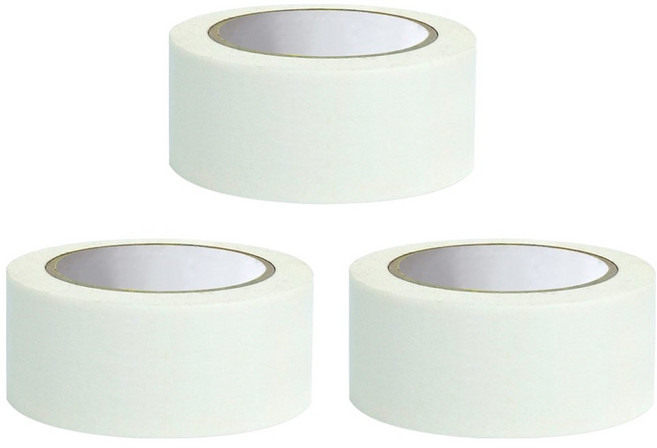 월드크린 마스킹 테이프 50mm x 20m, 3개
