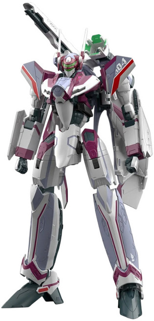 BANDAI 1/100 HG 009 超時空要塞 VF-31C 英雄式 米拉潔・法莉娜・吉納斯座機 組裝模型, 1個