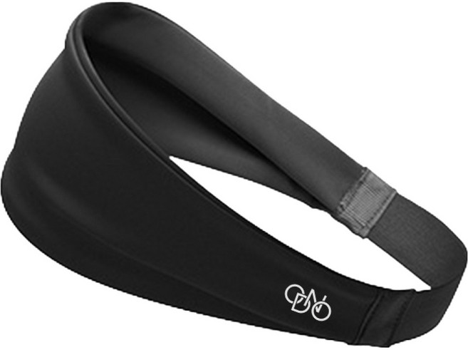 오든오 러닝 스포츠 쿨 헤어밴드, 블랙, 1개