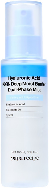 papa recipe 玻尿酸PDRN雙重深層保濕光澤噴霧, 1個, 100ml