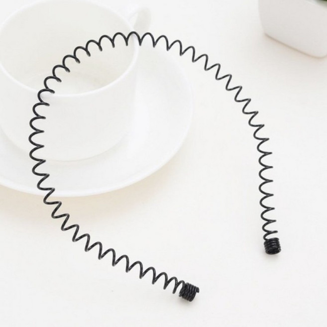 수스다 스프링 헤어악세사리 세안 철사 머리띠