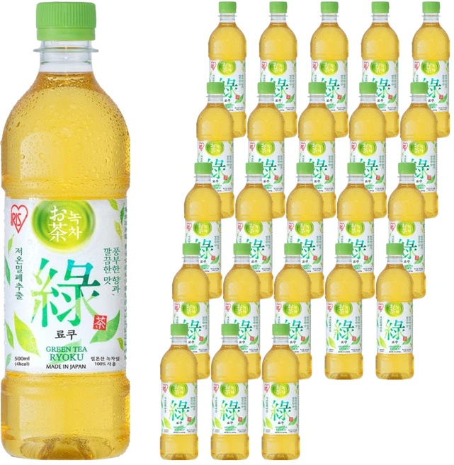아이리스 료쿠 녹차 음료, 24개, 500ml - 쿠팡