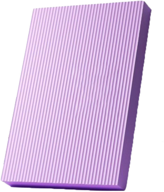 Yuinjihwa 加厚居家訓練必備瑜珈平衡墊, 紫色, 1個