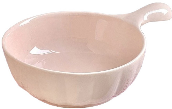 다파랑 파스텔 손잡이 시리얼 요거트 수프볼 HJ1271, 핑크, 1개