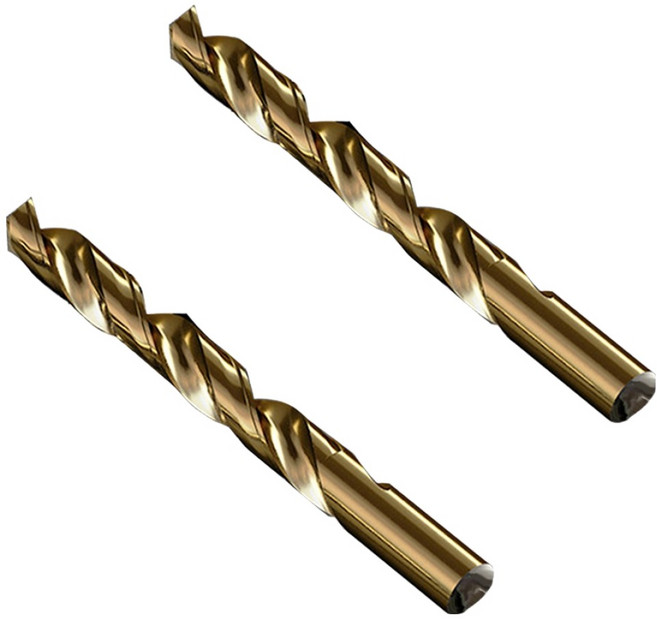 공구엔 코발트 드릴비트 스텐인레스 스텐기리 일자 6mm, 2개