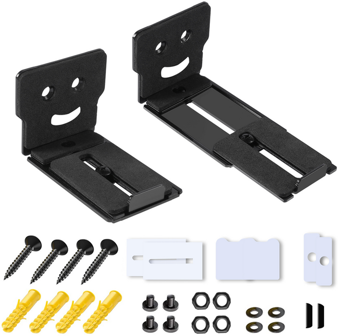 다온 편리한 사운드바 브라켓 세트 80 x 50 x 60 mm, 1세트, TYPE 1