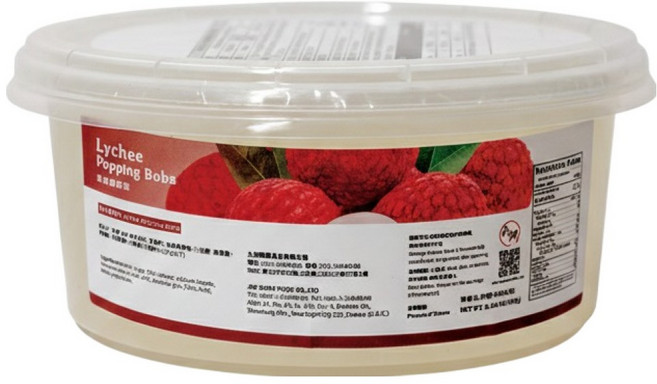 지우저우 리치 버블티 팝핑보바, 1개, 1개입, 450g