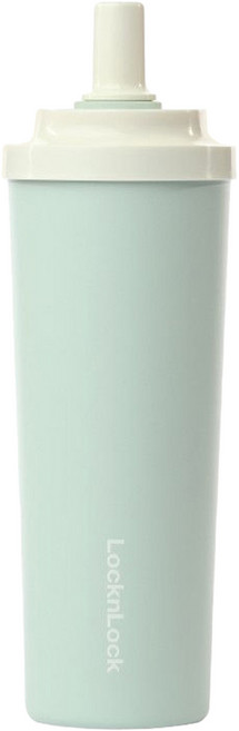 LocknLock 樂扣樂扣 SU SU 不鏽鋼吸管杯, 若草綠, 1個, 750ml