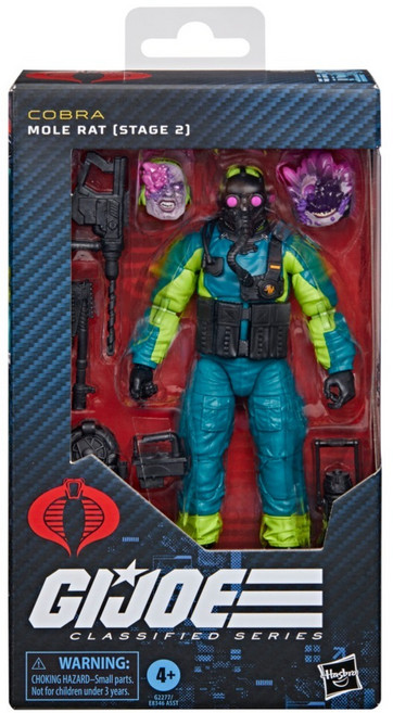 Hasbro 孩之寶 GI JOE 特種部隊精英系列6吋人物 Mole Rat, 1套