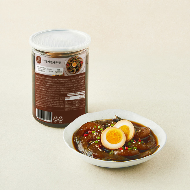 바른씨 간장 계란 새우장, 1kg, 1개