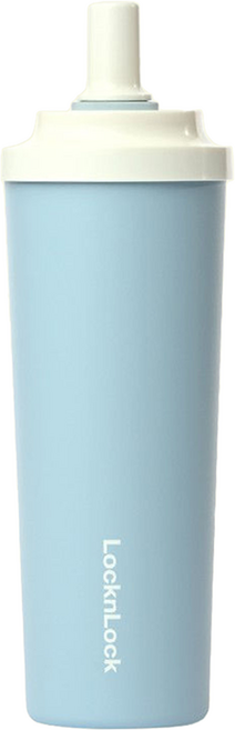 LocknLock 樂扣樂扣 SU SU 不鏽鋼吸管杯, 蝶豆藍, 1個, 750ml
