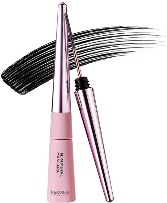 네오젠 더마로지 슬림 메탈 마스카라, Black, 1개