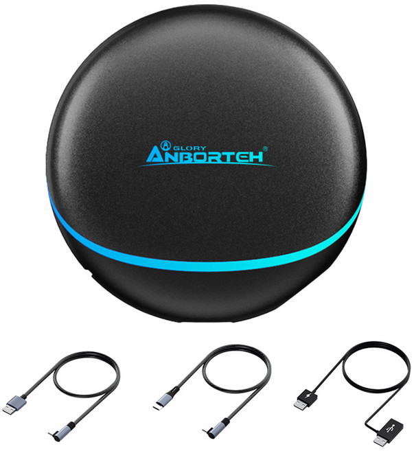 ANBORTEH 安伯特 P4 AiBox 安卓機 CarPlay轉安卓系統 8核心 + 128GB 隨插即用 1年保固 附傳輸線 + 電源連接線, 1個, PCS47