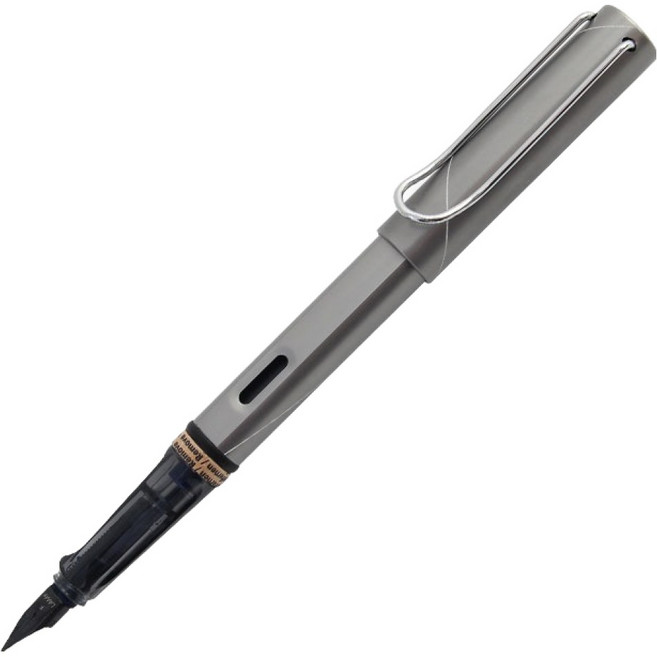 LAMY 알스타 50주년 만년필, B, 실버(펜대) + 블랙(펜촉)