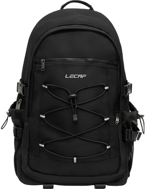 르까프 액티브 스포츠 백팩 LE6B002BLK, 블랙, 1개