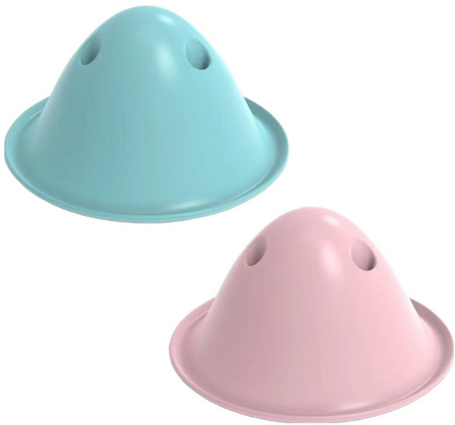 레몽크리프 강아지 집중력 훈련 간식 노즈워크 장난감 2종 세트, 블루, 핑크, 1세트