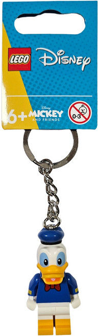 레고 854111 도날드 덕 열쇠고리, 1개