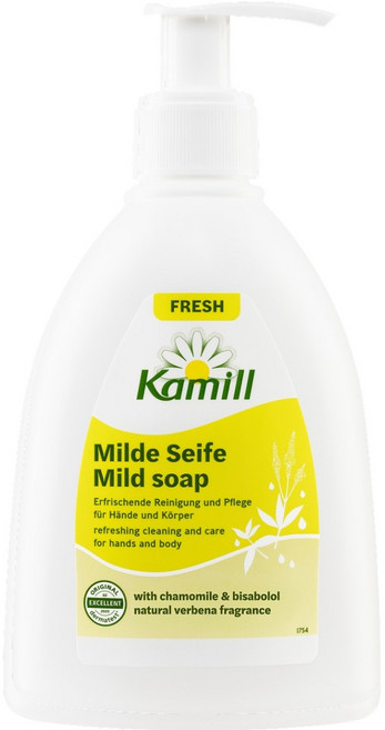 카밀 마일드 솝 핸드 & 바디워시 프레쉬, 300ml, 1개
