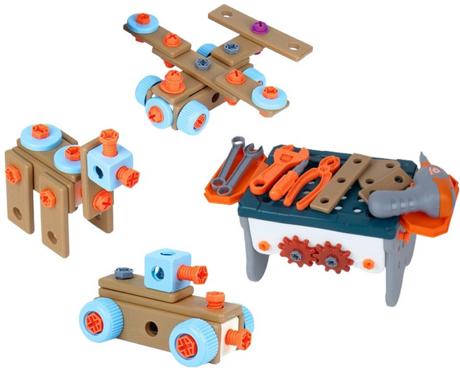 캐스비 튼튼 꼬마엔지니어 공구놀이, 랜덤발송, 1개