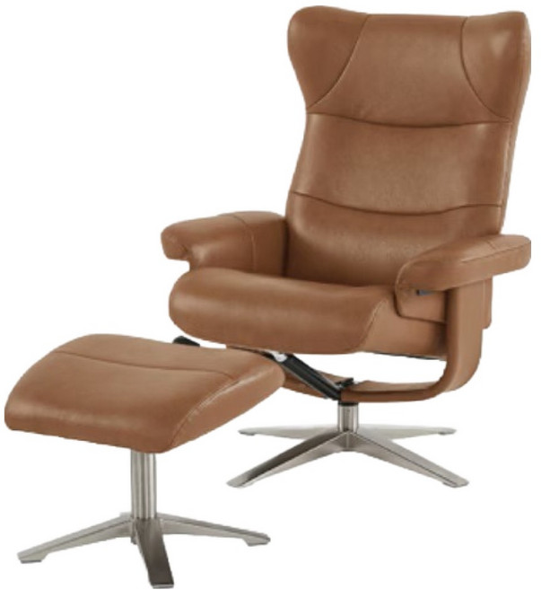 까사미아 옴므 1인 리클라이너 방문설치, 브라운