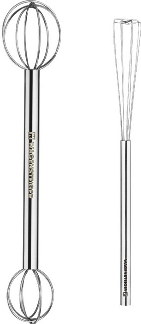 WAGENSTEIGER 全不鏽鋼攪拌計量棒 + 方形小型打蛋器組合, 單一顏色, 1套