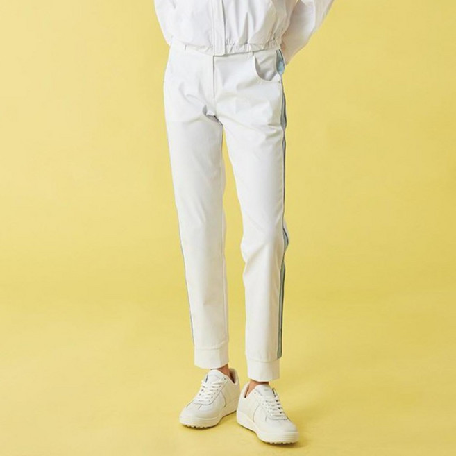 HALEY 여성용 사이드 배색 조거 팬츠 HSBWP1302