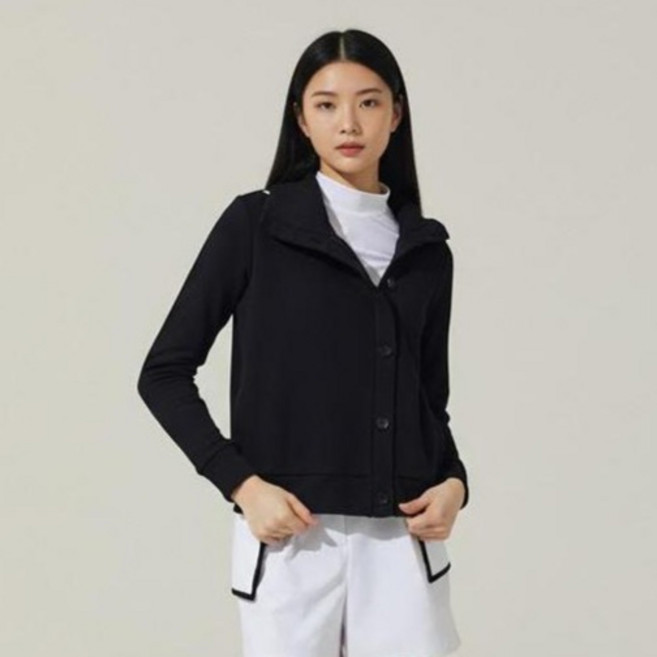 HALEY 女款毛圈布標準版型運動外套 HSAKT1003