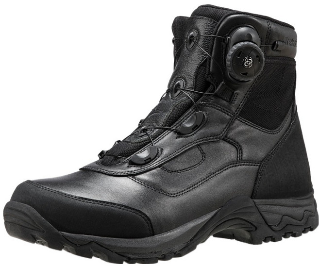 Treksta Crazy Boa 迷彩戰鬥靴, 黑色, 255