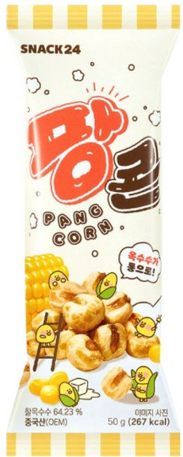 스낵24 팡콘, 1개, 50g