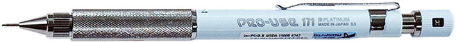 PLATINUM 白金牌 Pro-use 171 自動鉛筆 PASTEL BLUE, 0.5mm, 1個