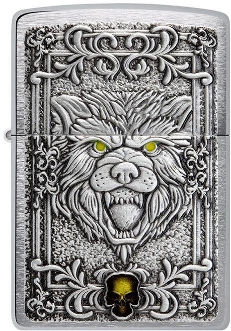 지포 48690 Wolf Emblem Design 라이터
