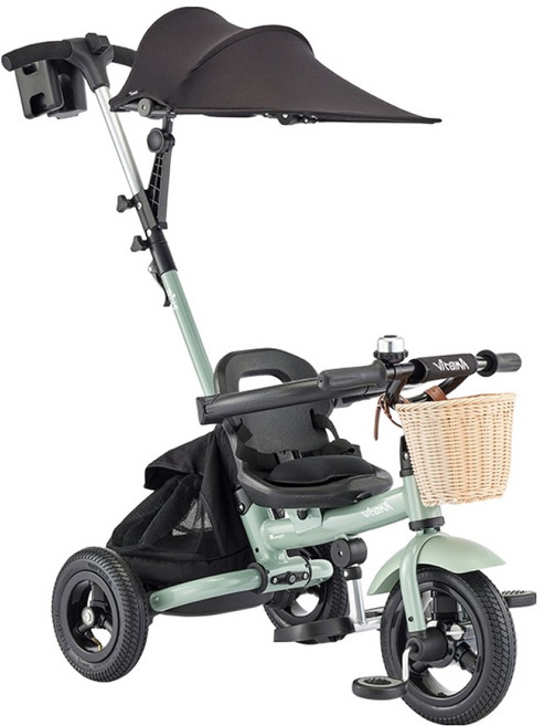 삼천리자전거 2026년식 비타민트라이크 플러스 세발자전거, 소프트카키, 1개