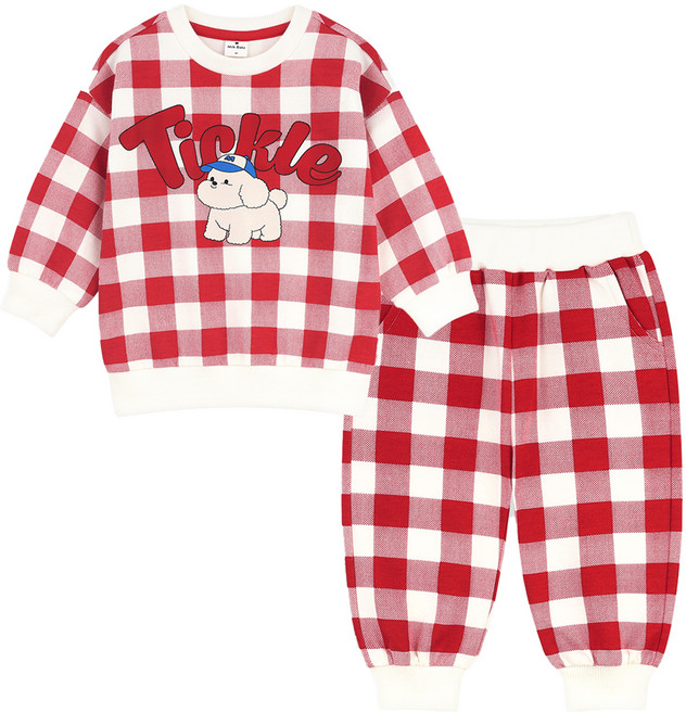 MilkBaby 티클티클 퍼피 상하의 세트