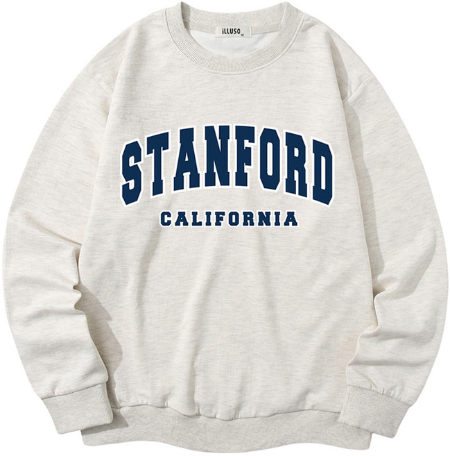 일루소 남녀공용 소프트 특양면 스탠포드 맨투맨