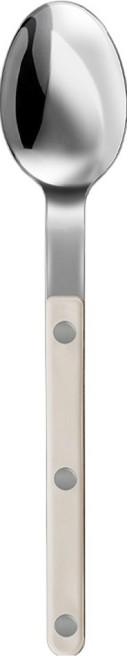 바겐슈타이거 셀레스트 벨루어 커트러리 디저트스푼, 웜아이보리, 1개